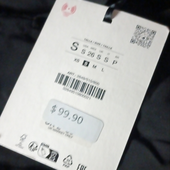 Zara Draped Halter Top 50th Anniversary - Picture 5 of 5